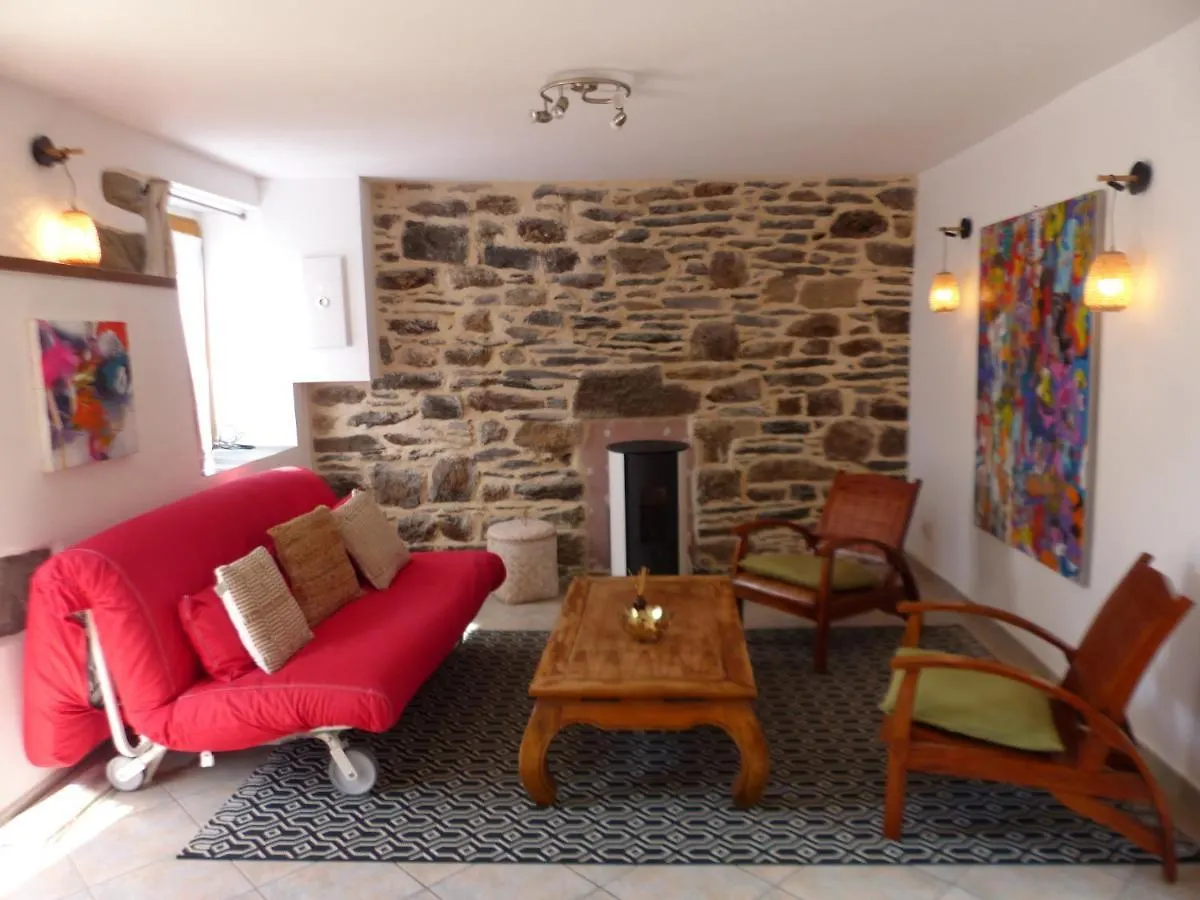 Tatil Evi Gite D'Artiste Le Lezard Vert Scrignac